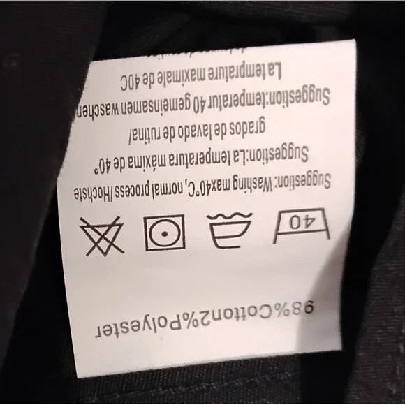 Coofandy Fitted Western Shirt Black with Red Embroidery Sz S - Picture 5 of 6